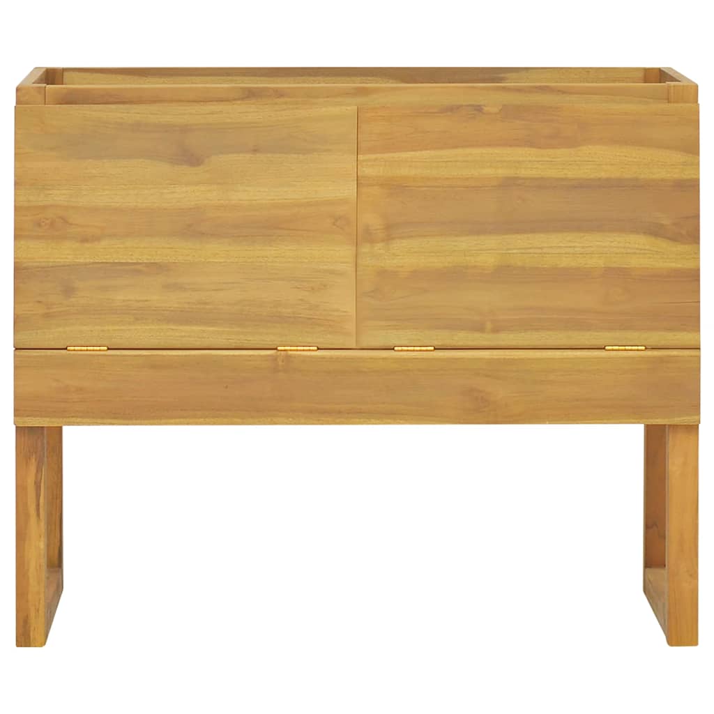 Kupaonski ormarić 90 x 40 x 75,5 cm od masivne tikovine