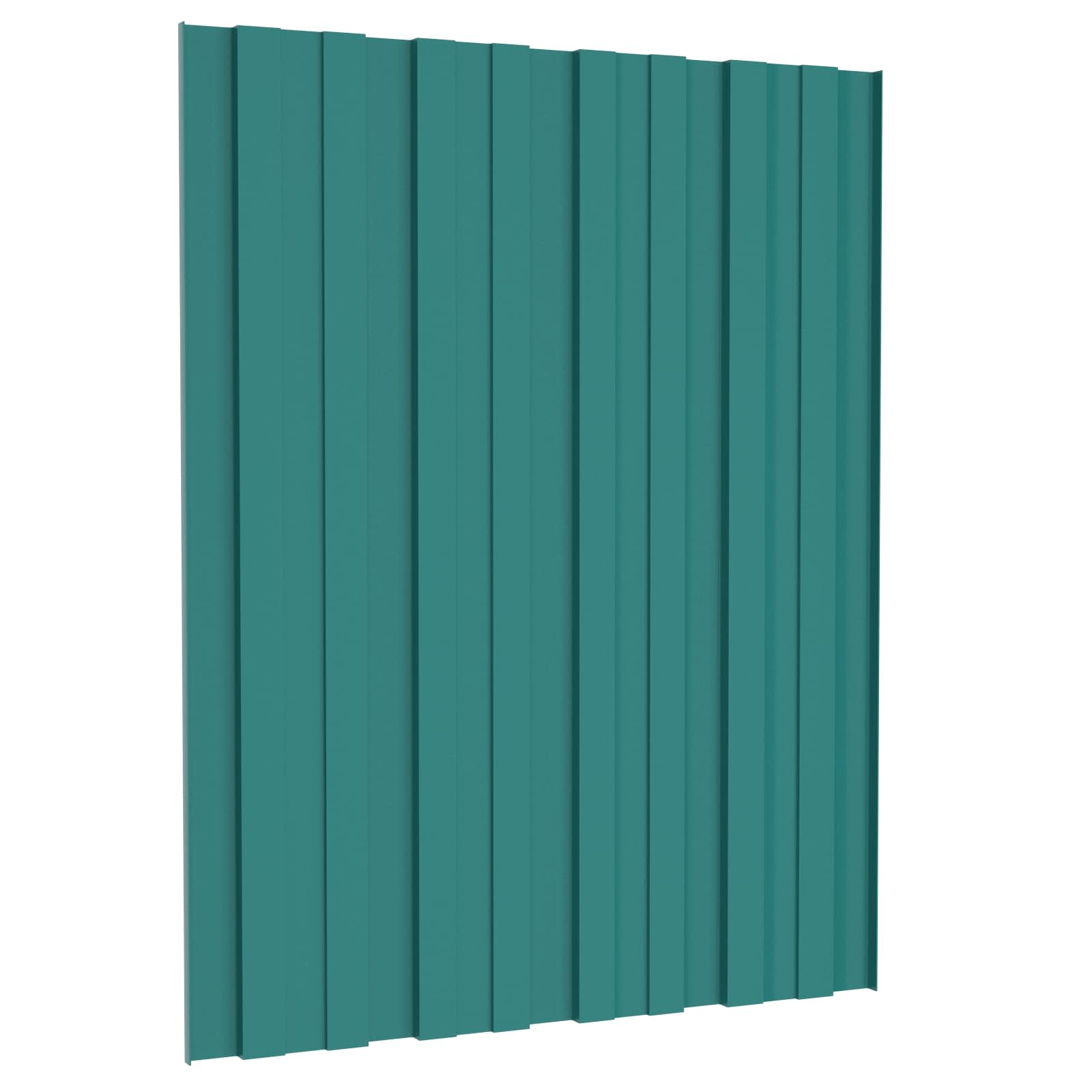 Krovni panel 36 pcs Zelena 60 x 45 cm Pocinčani čelik