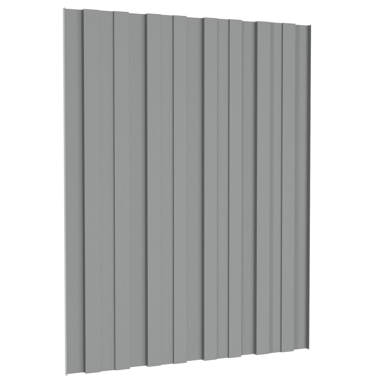 Krovni panel 12 pcs Siva 60 x 45 cm Pocinčani čelik