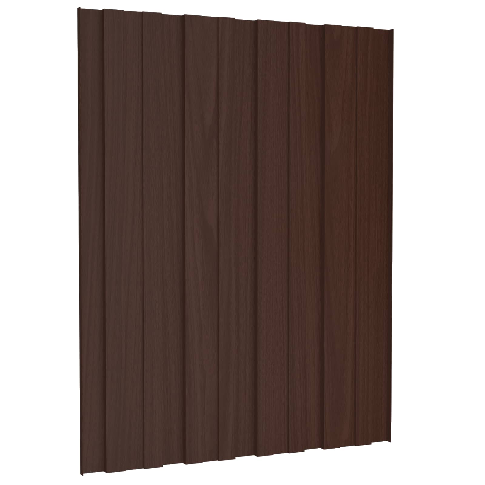 Krovni panel 12 pcs Smeđa 60 x 45 cm Pocinčani čelik