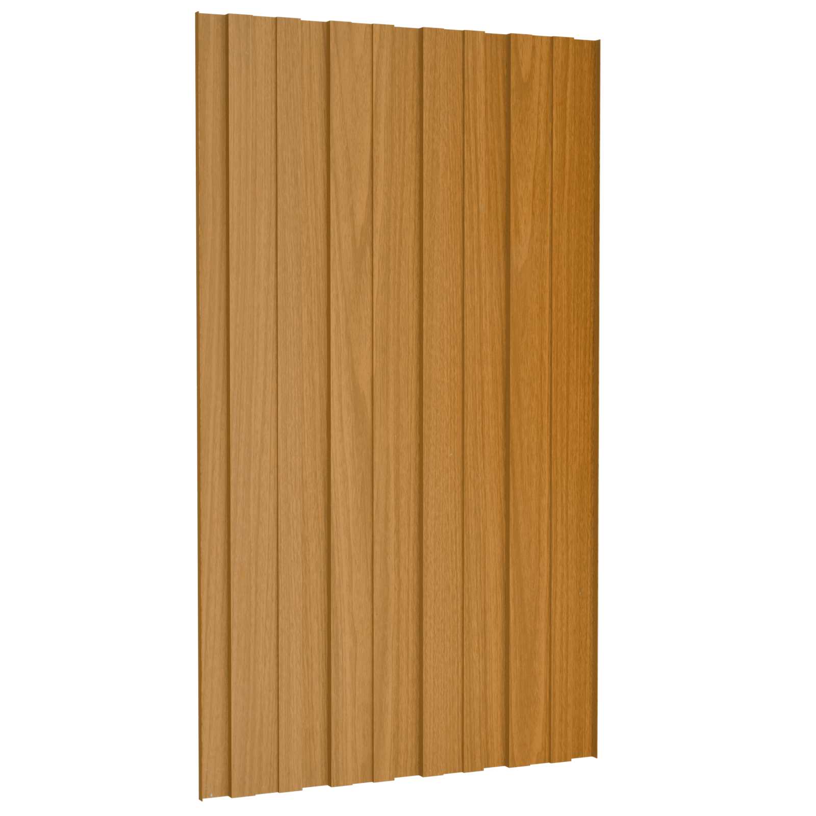 Krovni panel 12 pcs Prirodna 80 x 45 cm Pocinčani čelik