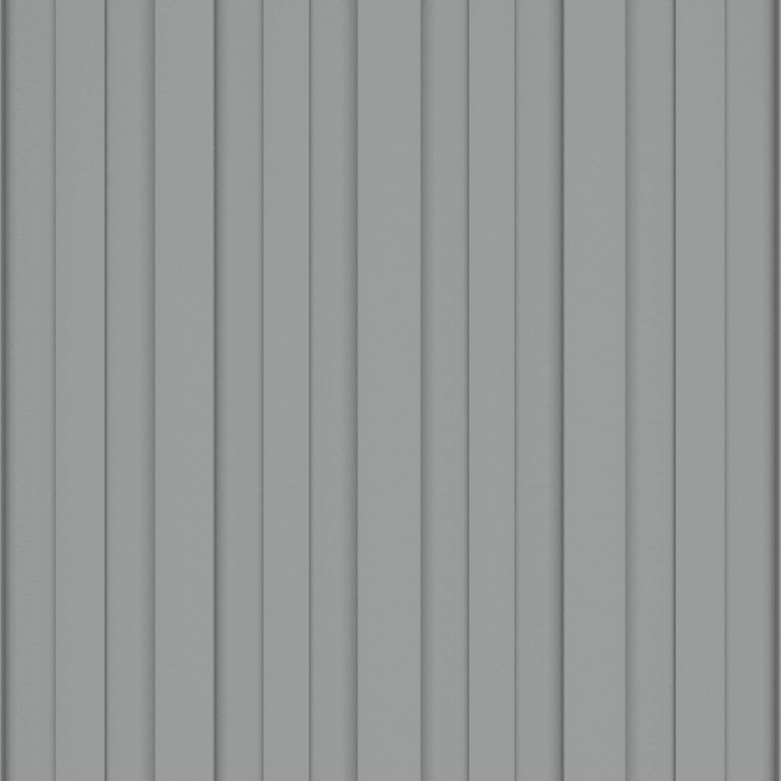 Krovni panel 12 pcs Siva 100 x 45 cm Pocinčani čelik