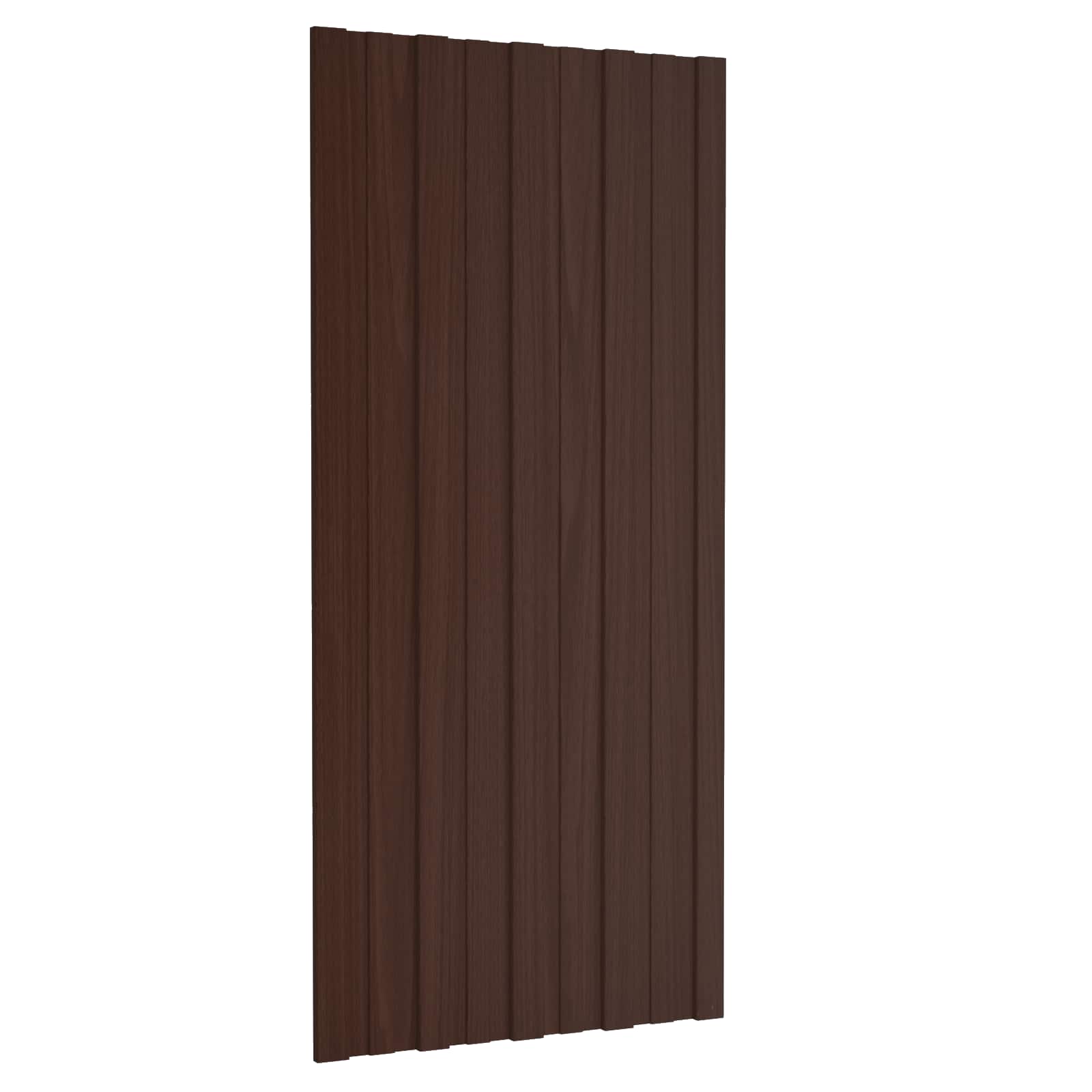 Krovni panel 12 pcs Smeđa 100 x 45 cm Pocinčani čelik