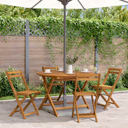 Sklopivi vrtni stol 110 cm od masivnog bagremovog drva