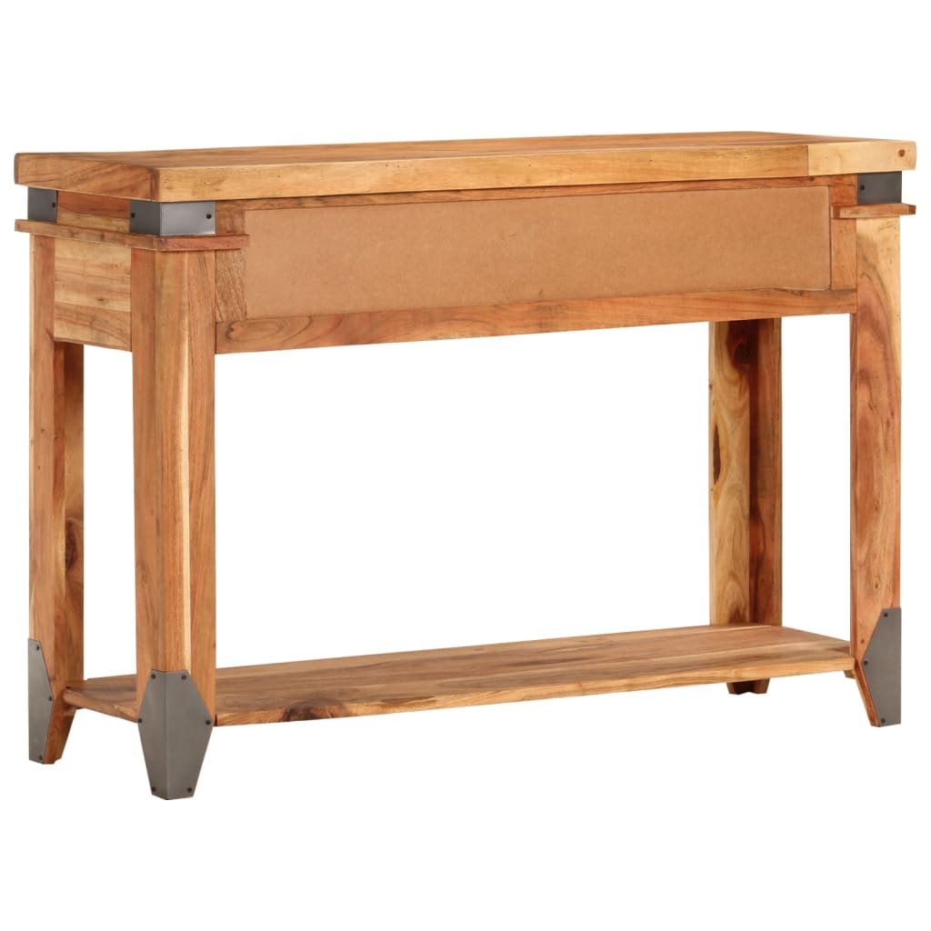Konzolni stol 110 x 34 x 74 cm od masivnog drva bagrema