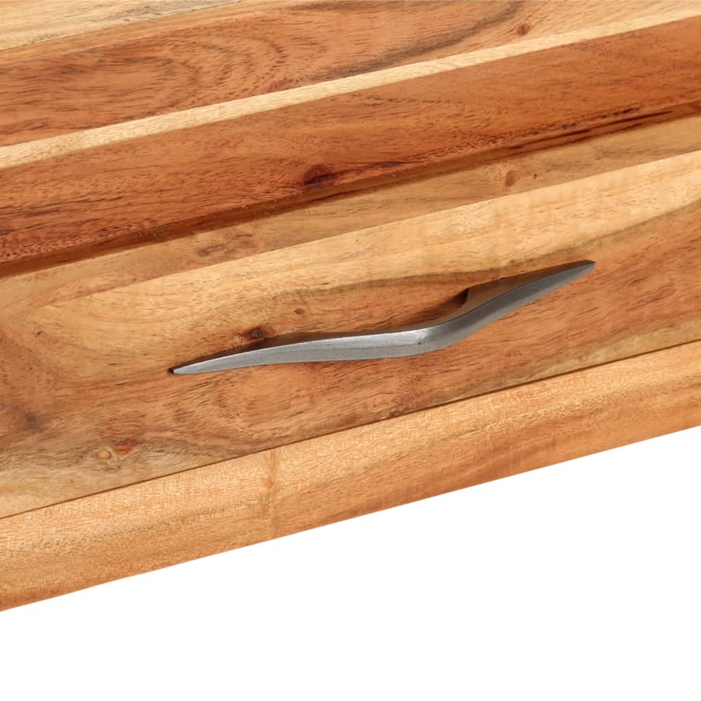 Konzolni stol 110 x 34 x 74 cm od masivnog drva bagrema