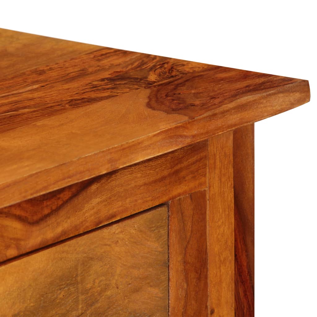 Komoda s 3 ladice 110 x 30 x 80 cm od masivnog bagremovog drva