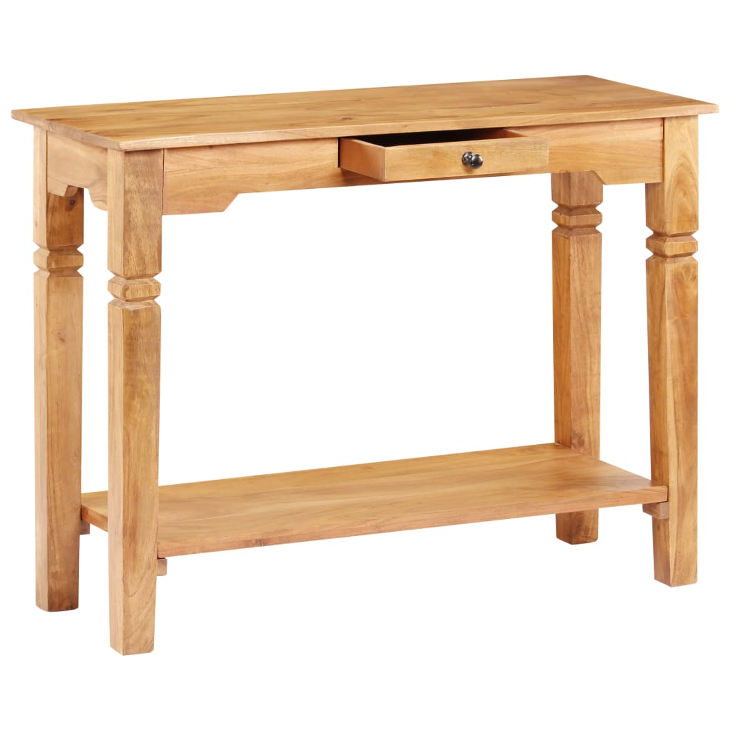 Konzolni stol 100 x 40 x 76 cm od masivnog bagremovog drva