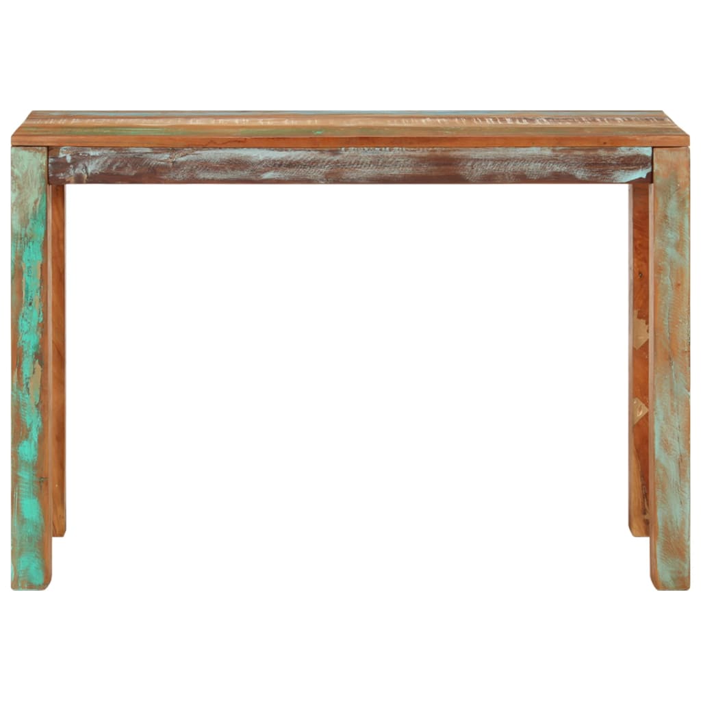 Konzolni stol 110 x 35 x 76 cm od masivnog obnovljenog drva