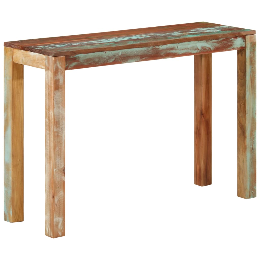Konzolni stol 110 x 35 x 76 cm od masivnog obnovljenog drva