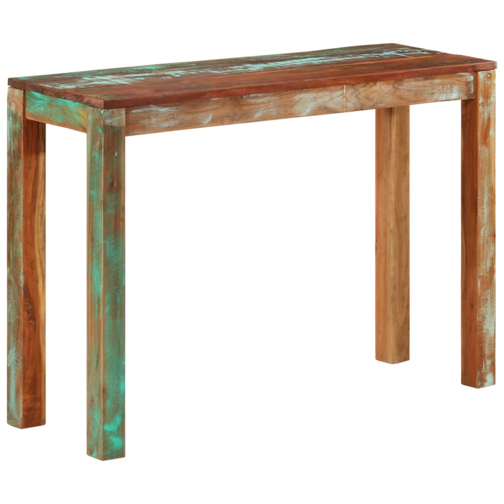 Konzolni stol 110 x 35 x 76 cm od masivnog obnovljenog drva