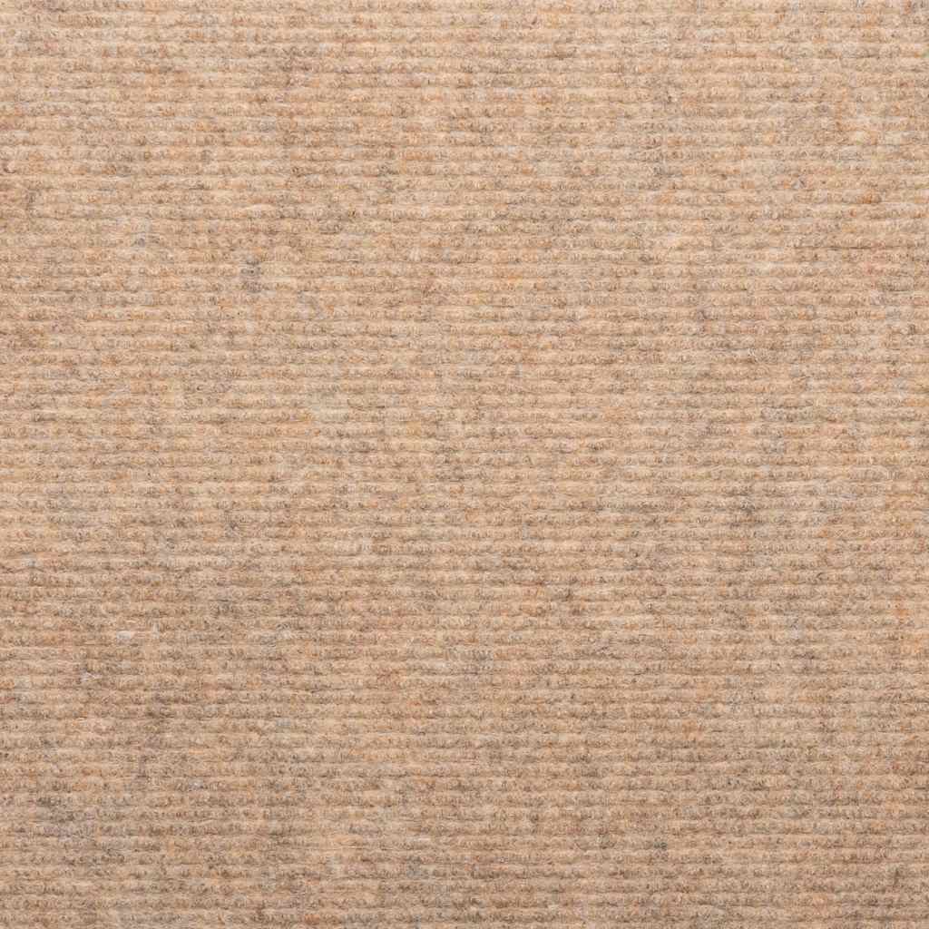 Samoljepljivi otirači za stepenice 15 kom 56x17x3 cm bež