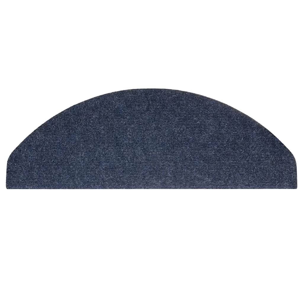 Samoljepljivi otirači za stepenice 15 kom 65x22,5x3,5 cm plavi