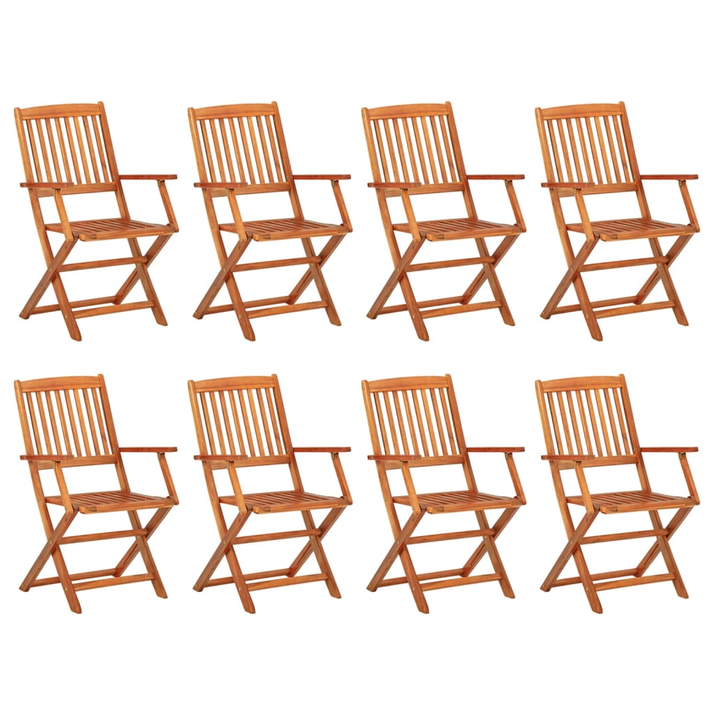 9-dijelni vrtni blagovaonski set 180x90x75 cm bagremovog drva
