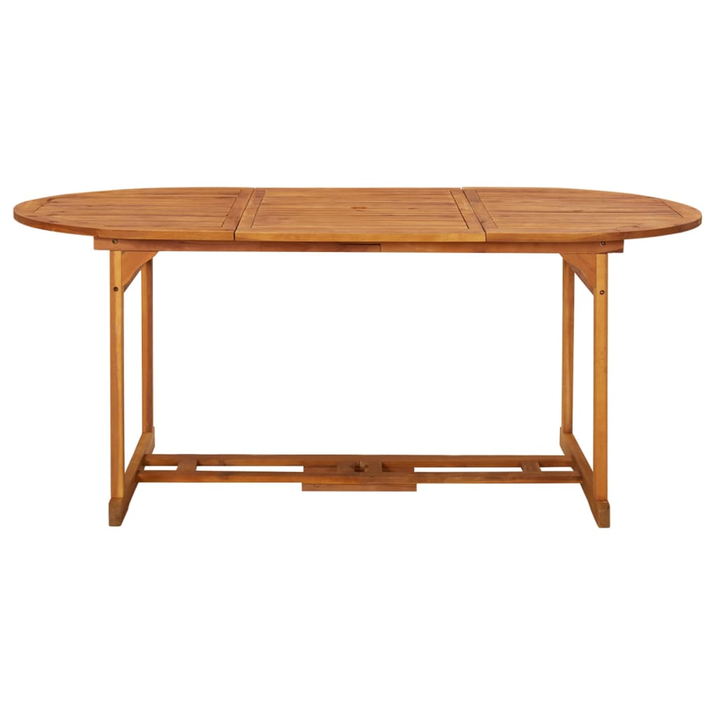 9-dijelni vrtni blagovaonski set 180x90x75 cm bagremovog drva