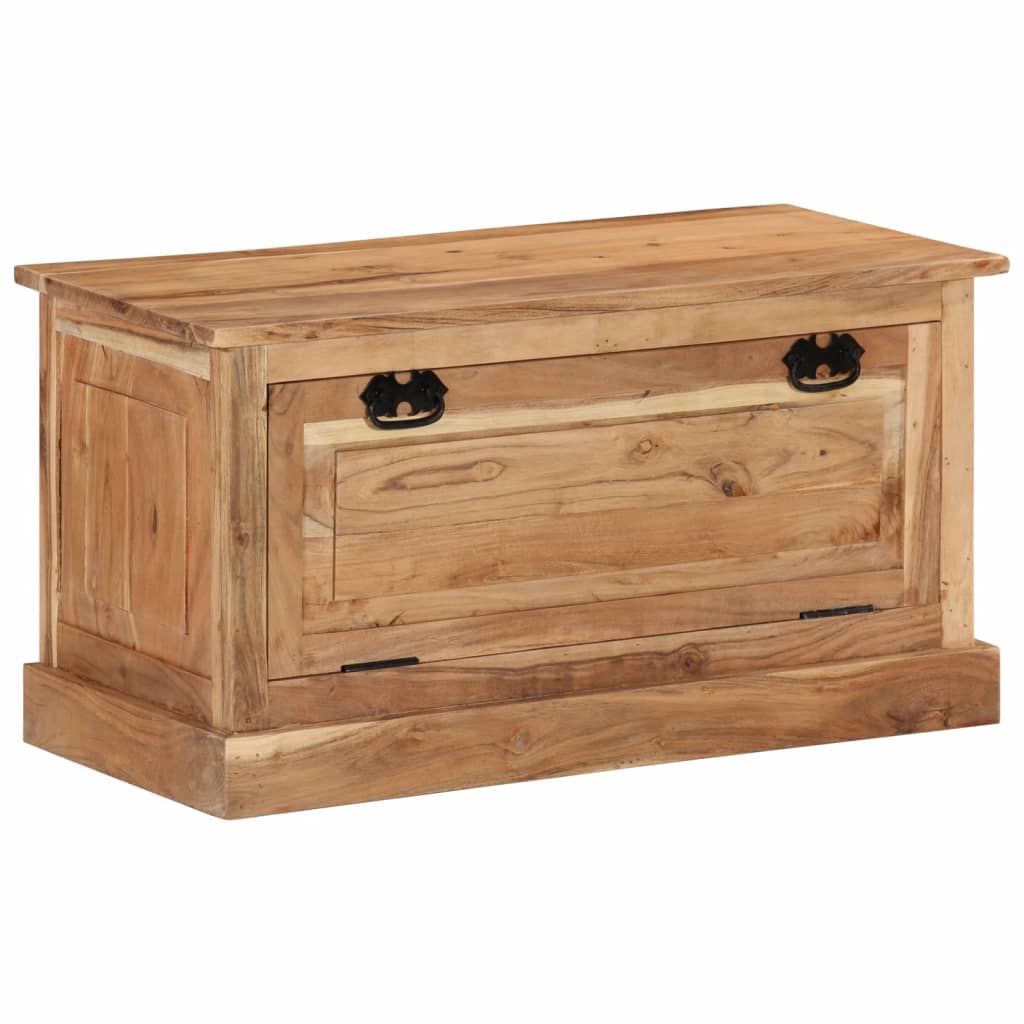 Klupa za pohranu cipela 85x40x45 cm od masivnog bagremovog drva