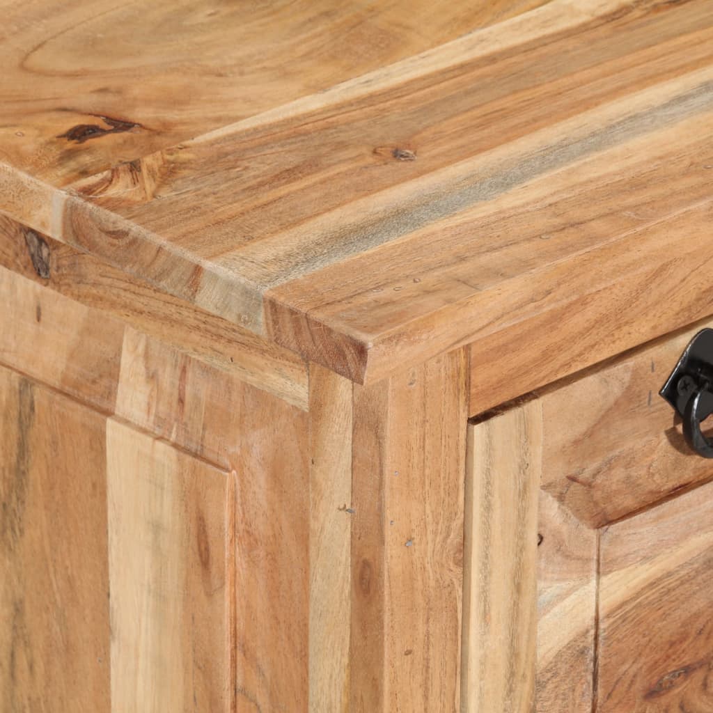 Klupa za pohranu cipela 85x40x45 cm od masivnog bagremovog drva