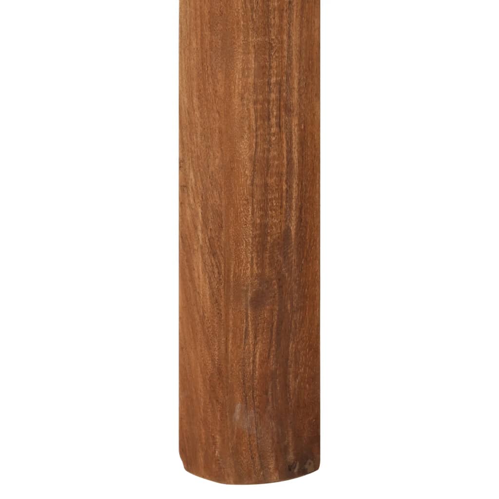 Barski stol od drva bagrema s premazom boje meda 110x55x106 cm