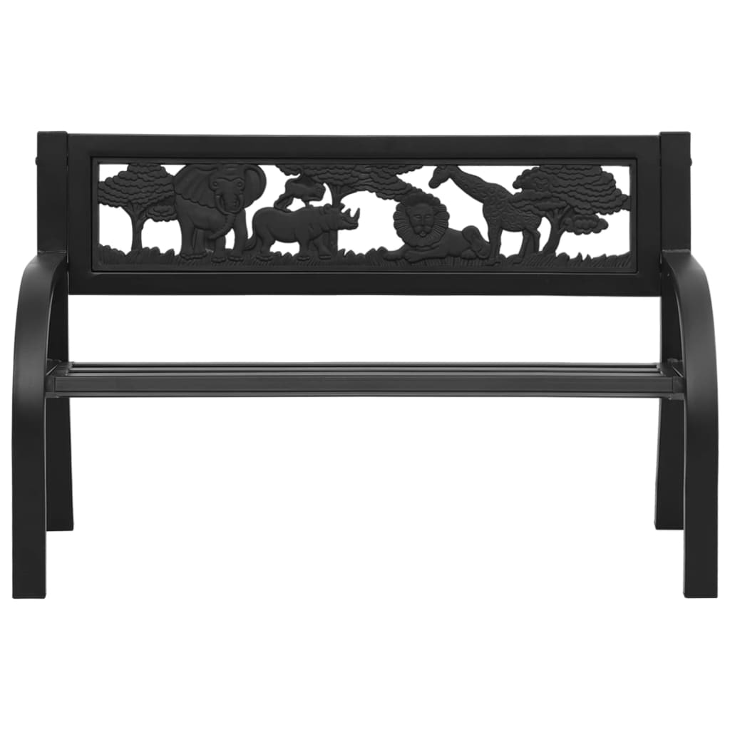 Dječja vrtna klupa 86 cm čelična