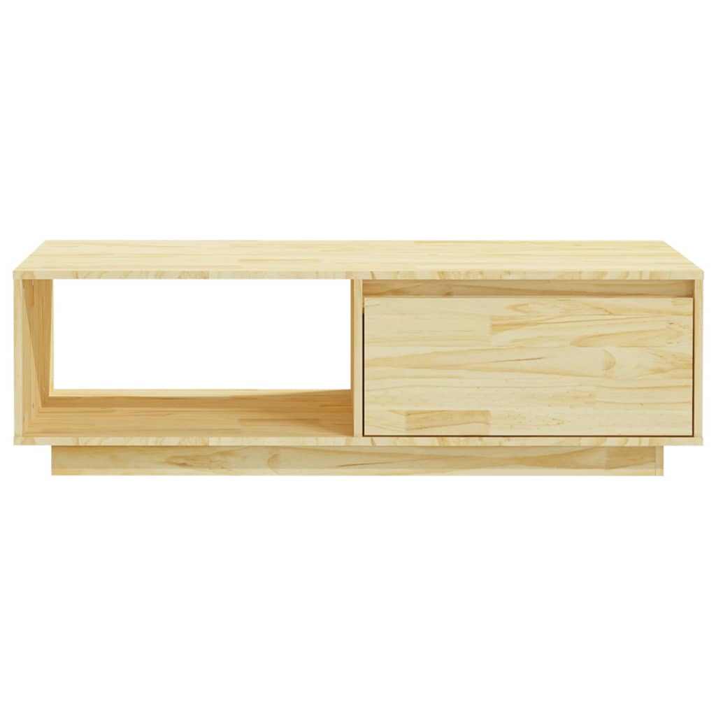 Stolić za kavu 110 x 50 x 33,5 cm od masivne borovine