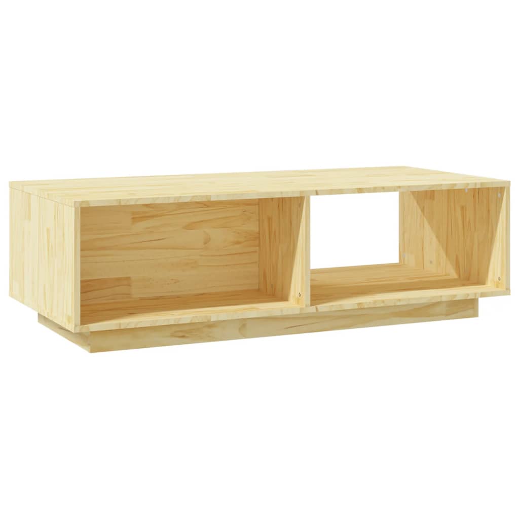 Stolić za kavu 110 x 50 x 33,5 cm od masivne borovine
