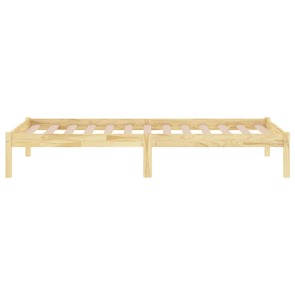 Okvir za krevet od masivnog drva 75 x 190 cm jednokrevetni