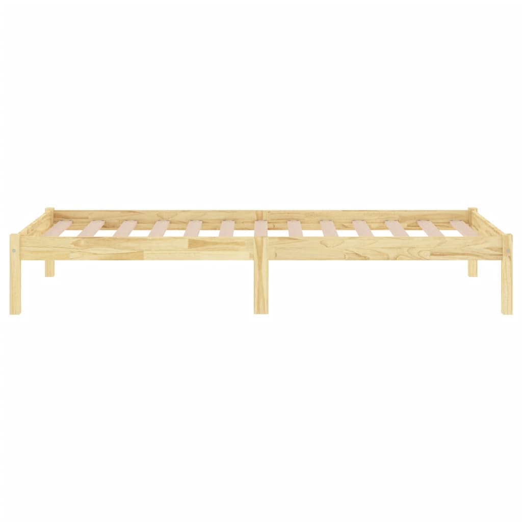 Okvir za krevet od masivnog drva 90 x 190 cm jednokrevetni