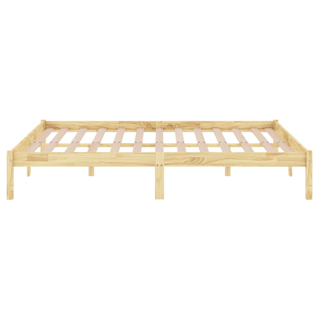Okvir za krevet od masivne borovine 140 x 190 cm