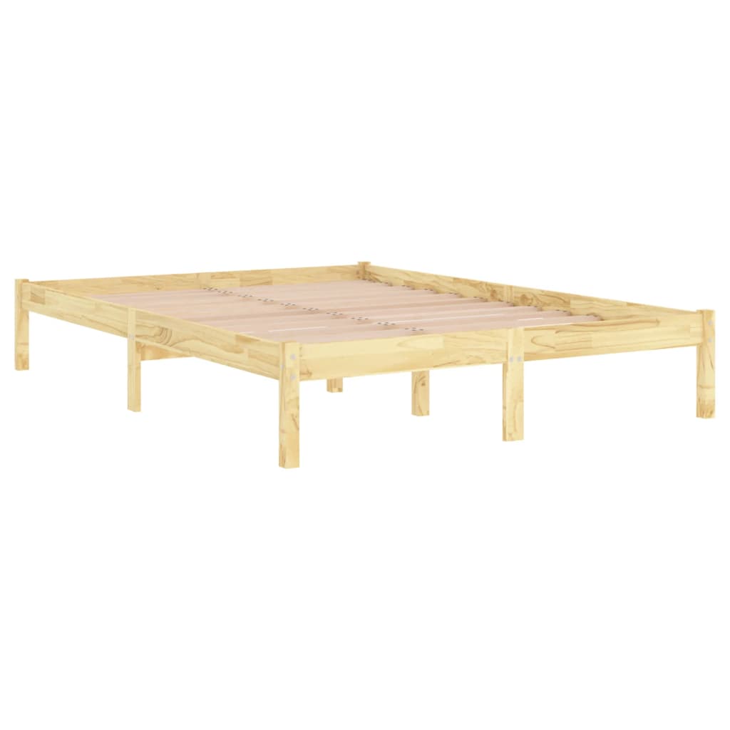 Okvir za krevet od masivnog drva 180 x 200 cm veliki bračni