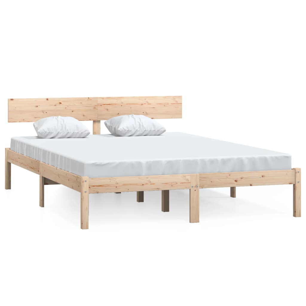 Okvir za krevet od borovine 150 x 200 cm veliki bračni