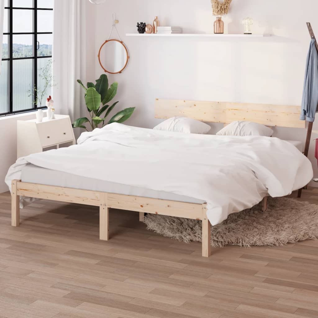 Okvir za krevet od borovine 150 x 200 cm veliki bračni