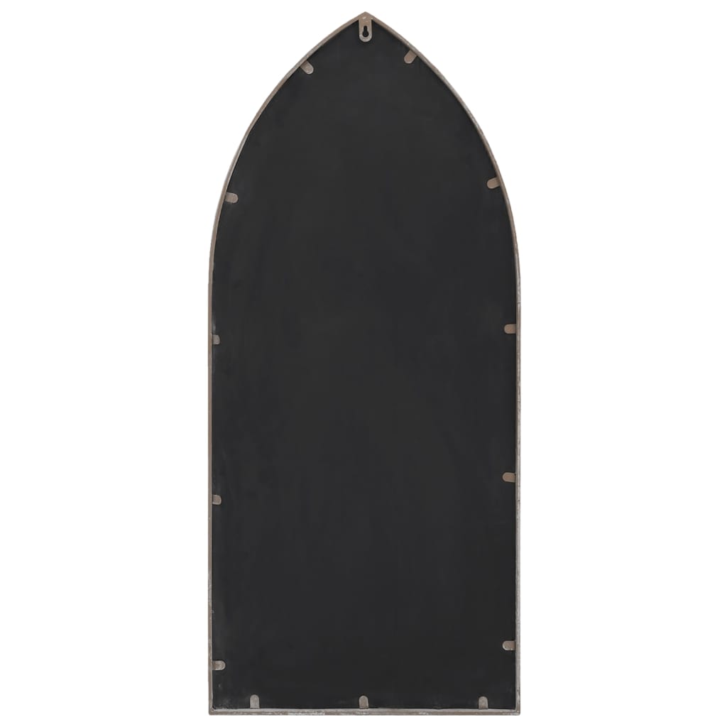 Vrtno ogledalo boja pijeska 100x45 cm željezno vanjska upotreba