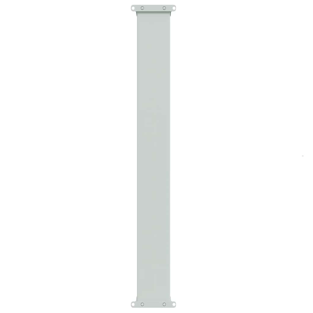 Uvlačiva bočna tenda za terasu 117 x 600 cm siva