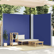 Uvlačiva bočna tenda plava 200 x 600 cm