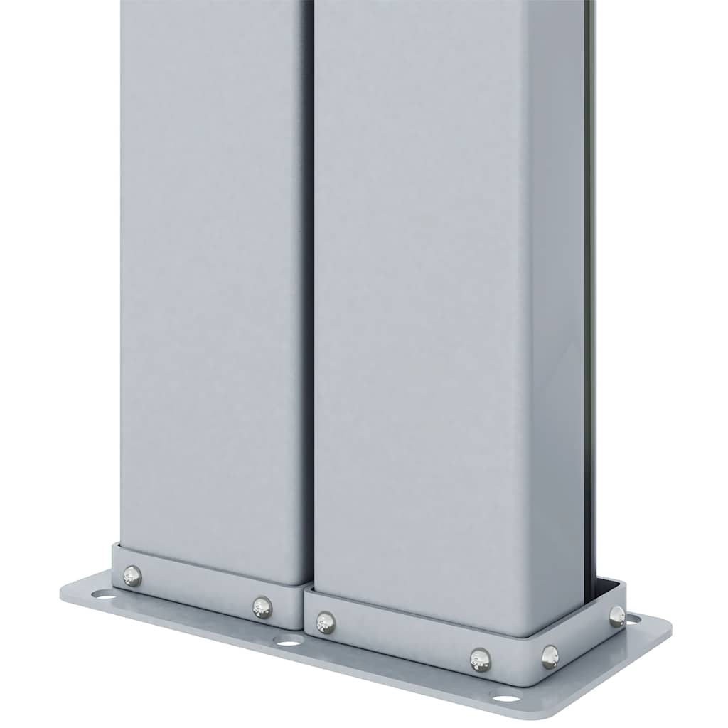 Uvlačiva bočna tenda plava 220 x 600 cm