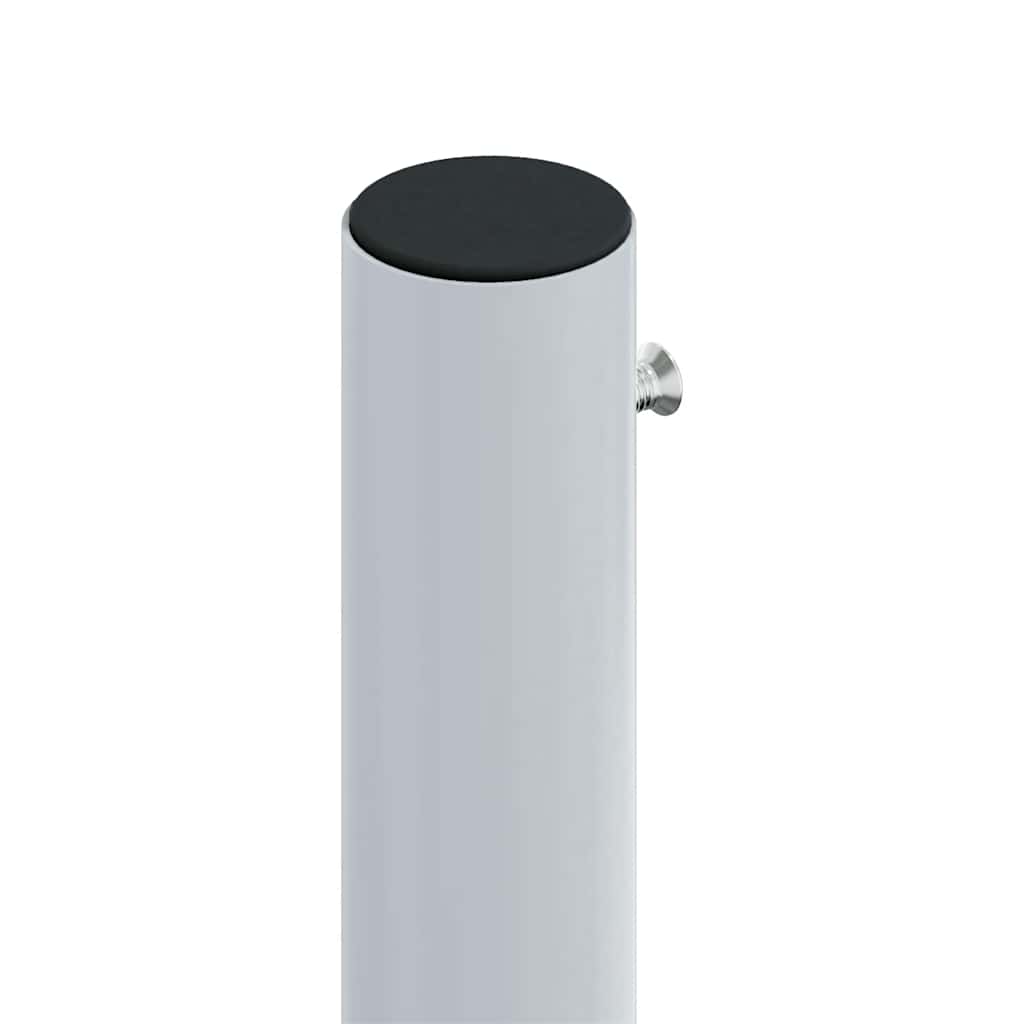 Uvlačiva bočna tenda crna 180 x 1000 cm