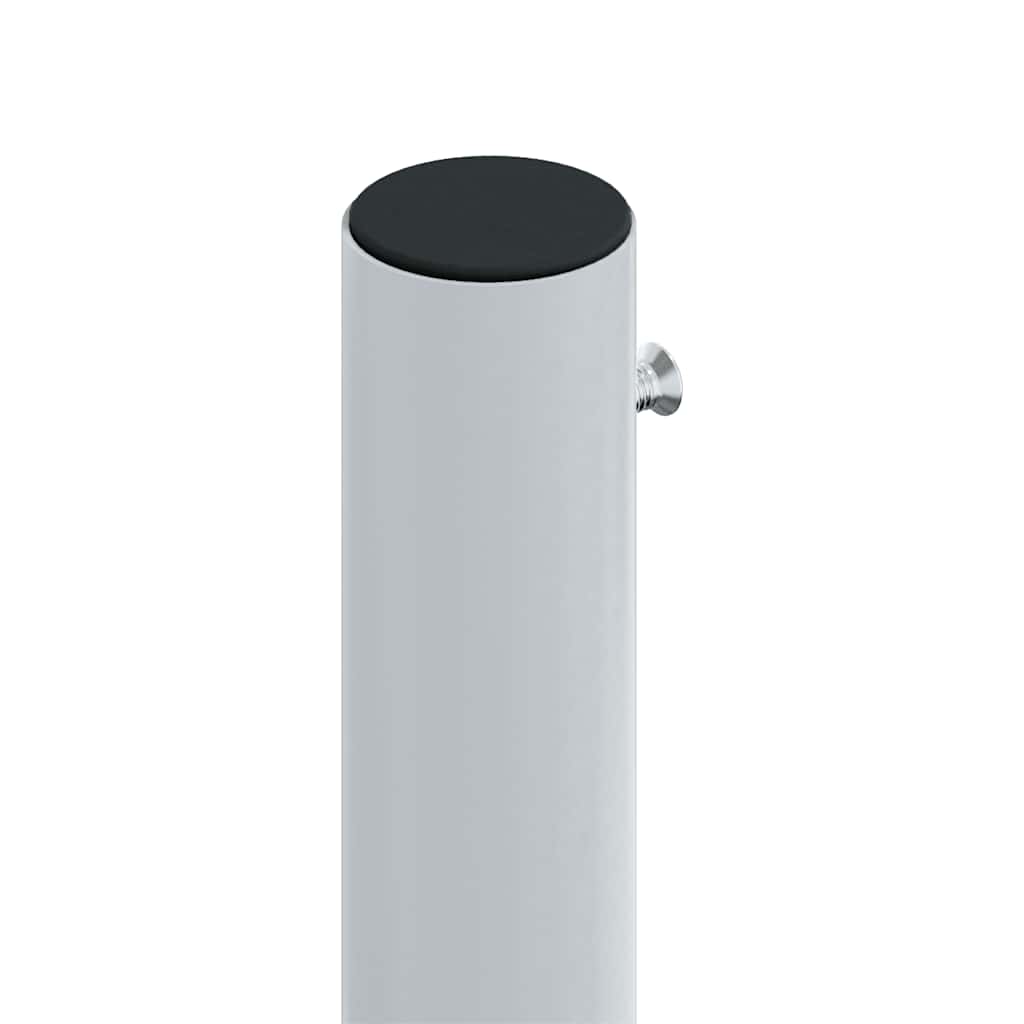 Uvlačiva bočna tenda crna 200 x 1000 cm