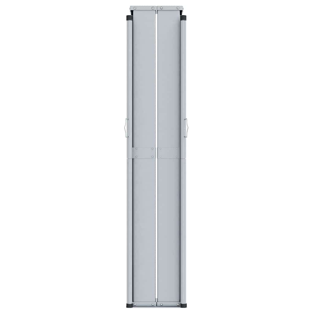 Uvlačiva bočna tenda crna 220 x 1000 cm