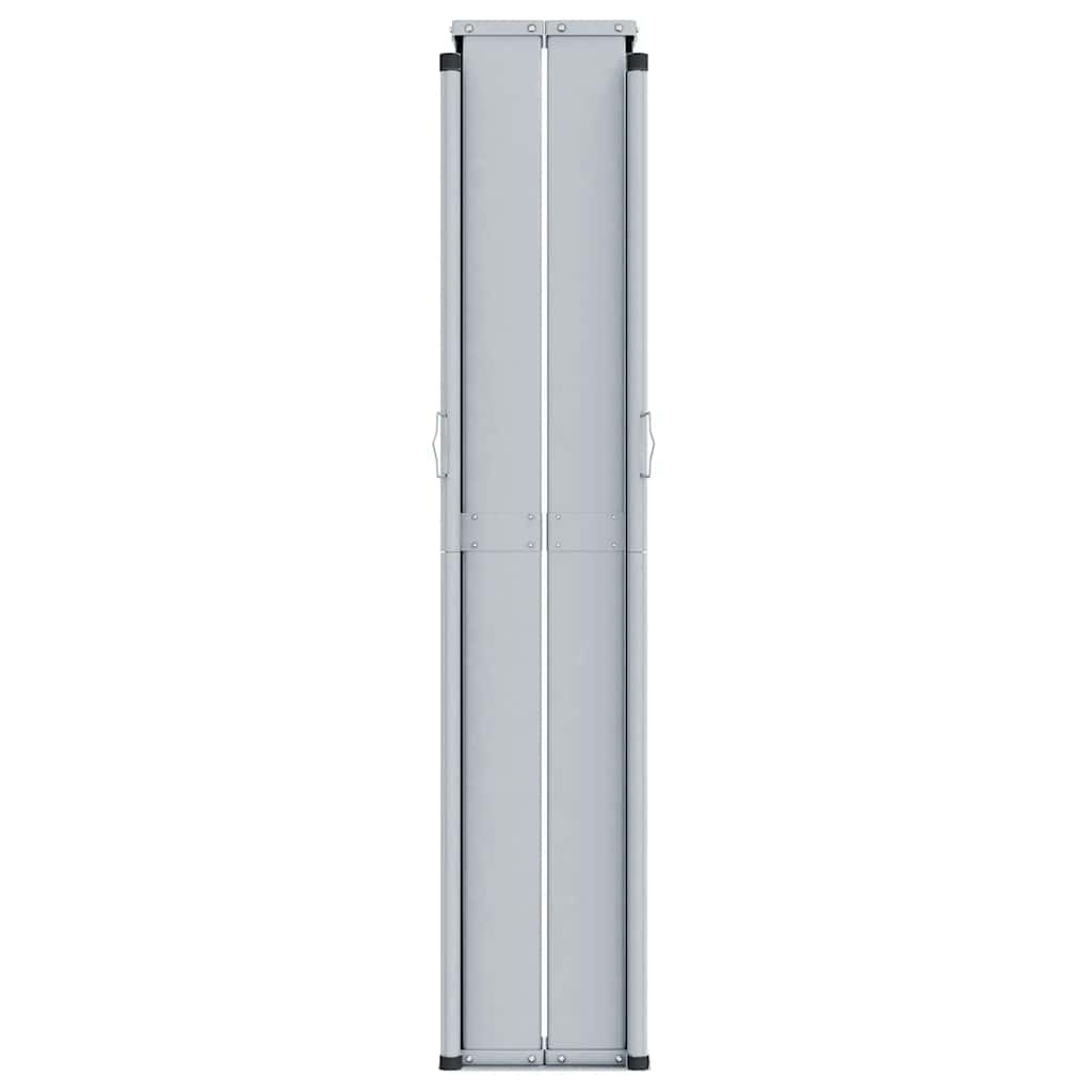 Uvlačiva bočna tenda smeđa 220 x 1000 cm