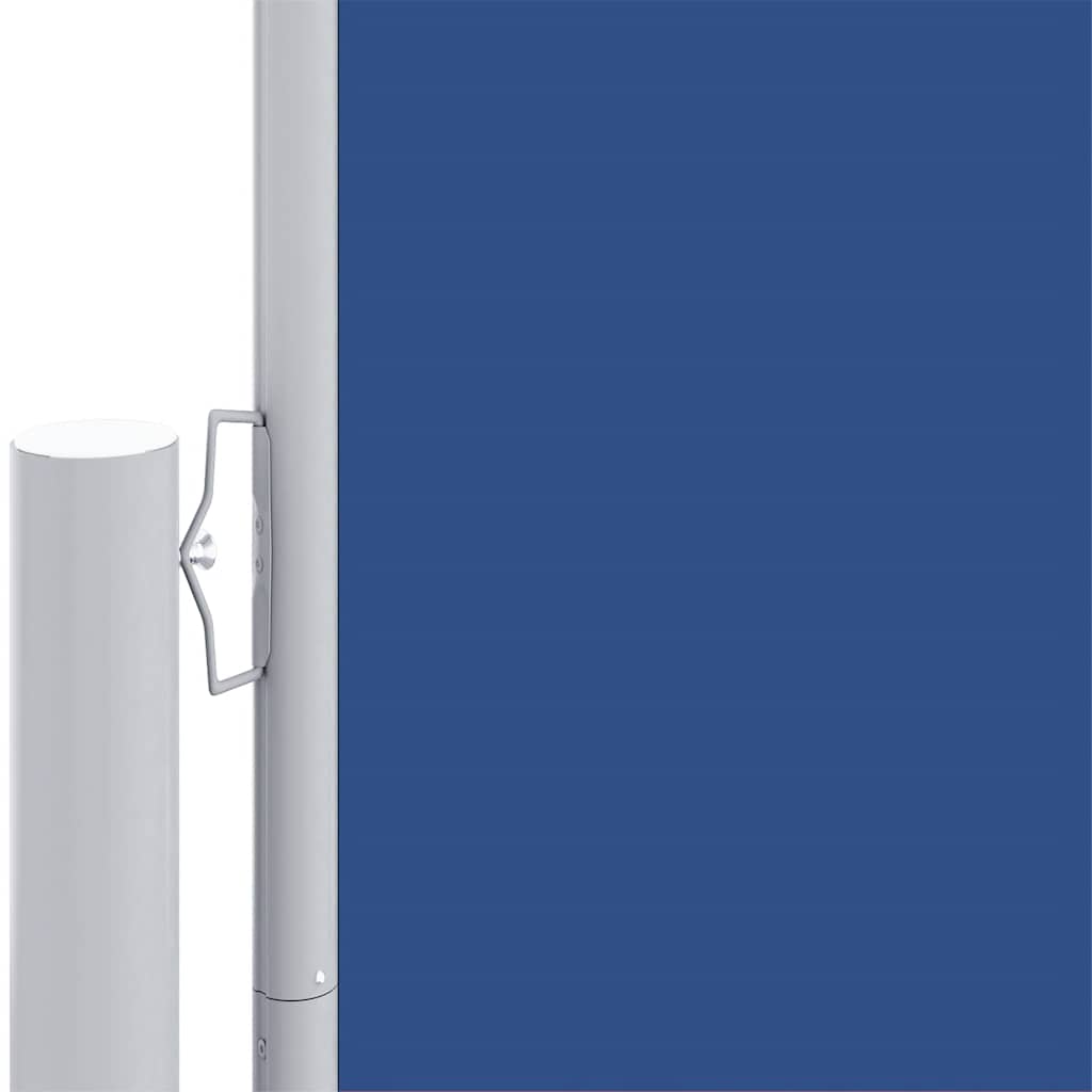 Uvlačiva bočna tenda plava 180 x 1200 cm