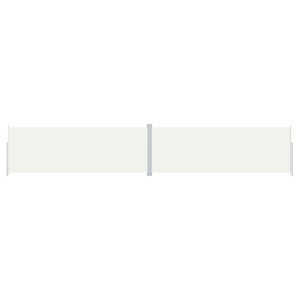 Uvlačiva bočna tenda krem 220 x 1200 cm