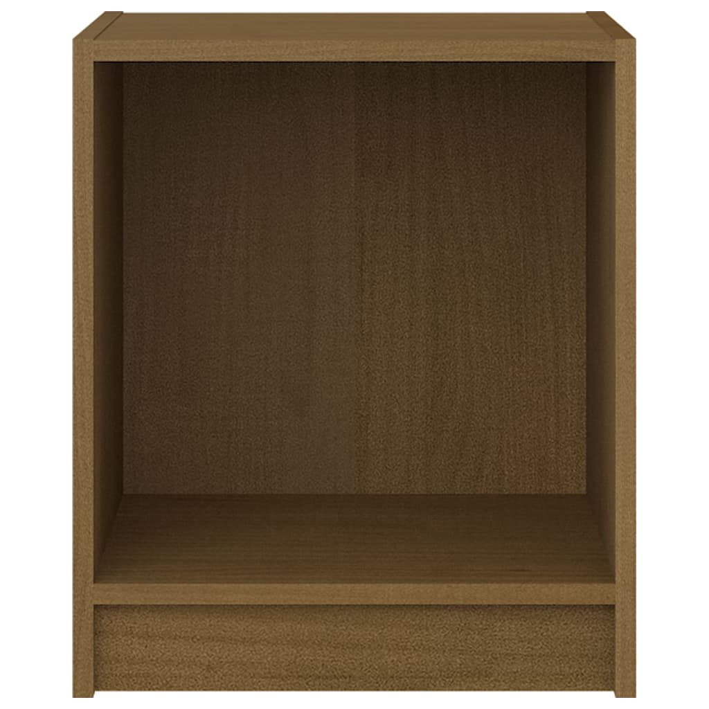 Noćni ormarići 2 kom boja meda 35,5x33,5x41,5 cm od borovine