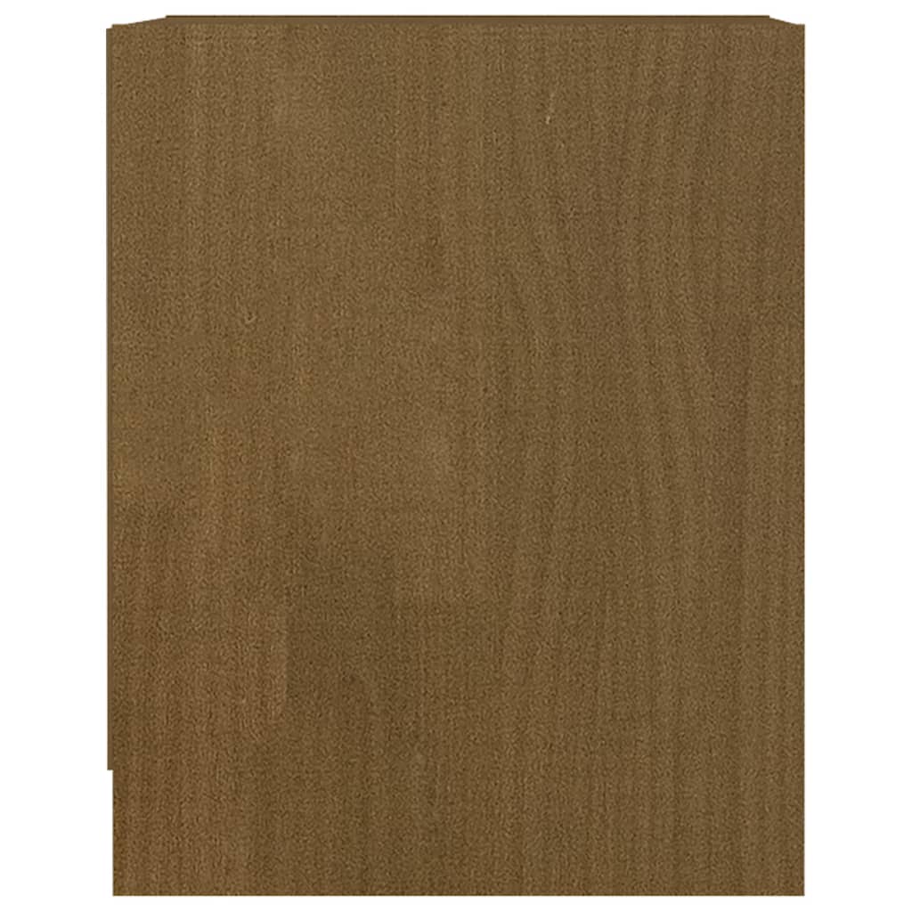 Noćni ormarići 2 kom boja meda 35,5x33,5x41,5 cm od borovine