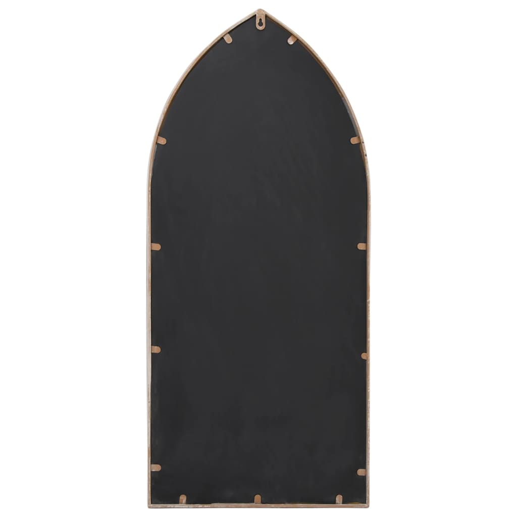 Ogledalo boja pijeska 100x45 cm željezno za unutarnju upotrebu