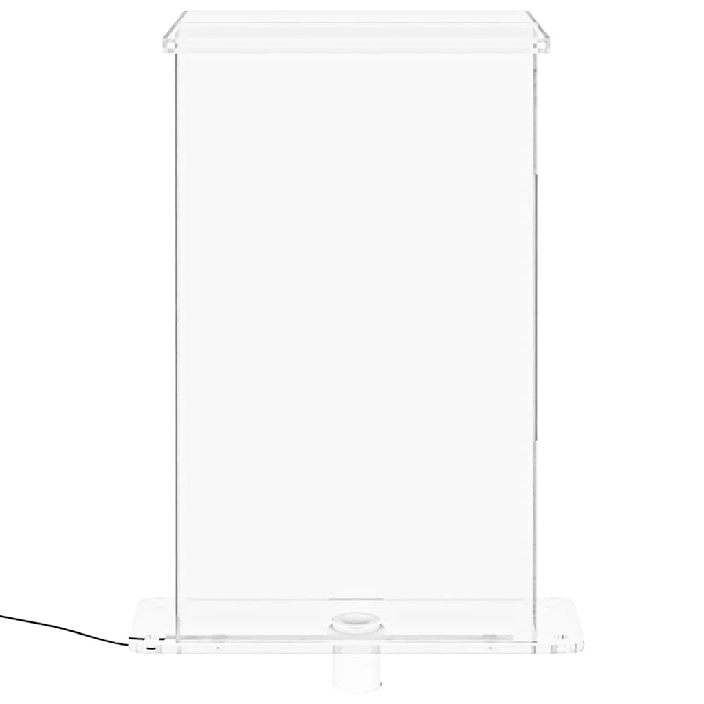 Fontana za bazen s RGB LED svjetlima akrilna 51 cm