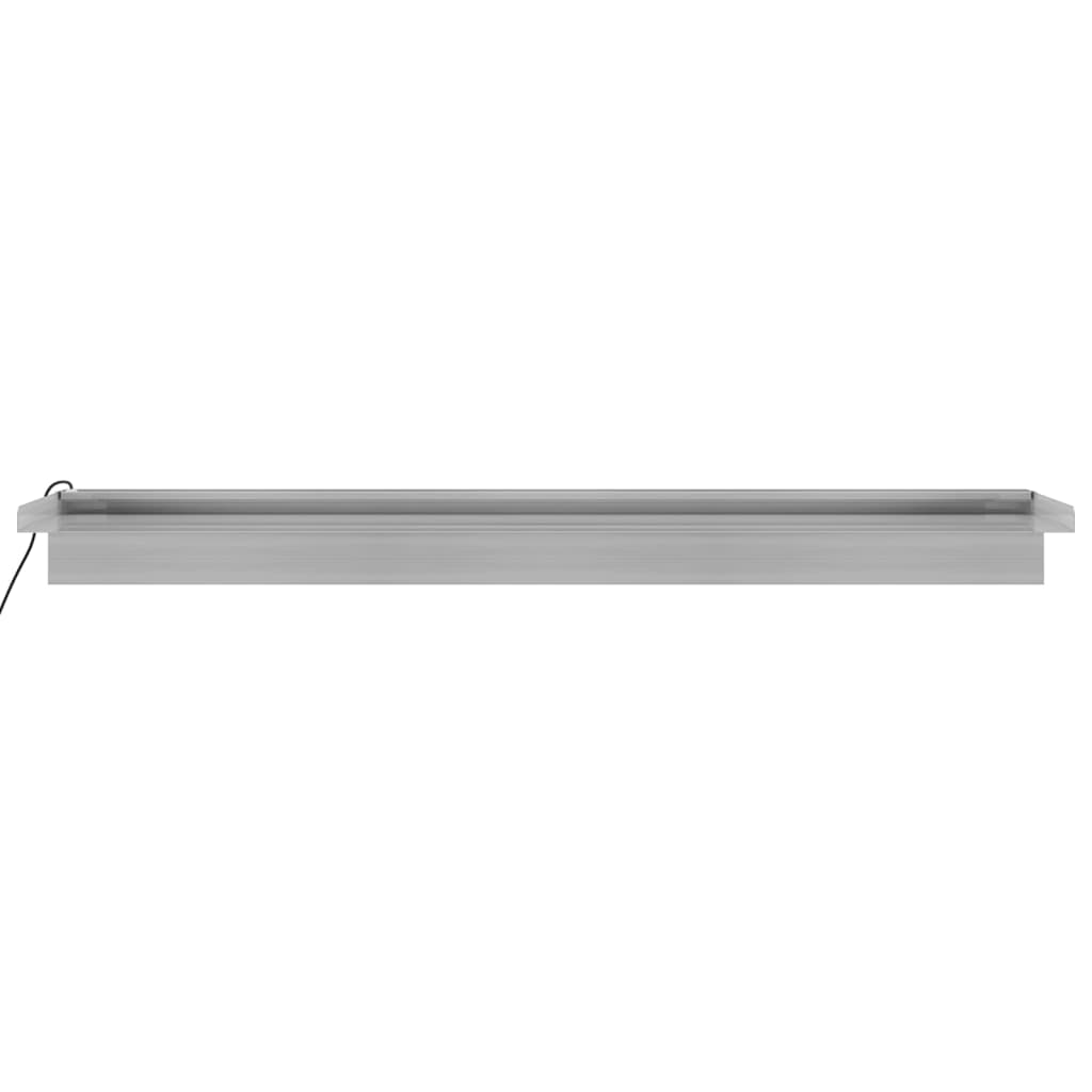 Prelijevajući vodopad RGB LED od nehrđajućeg čelika 90 cm