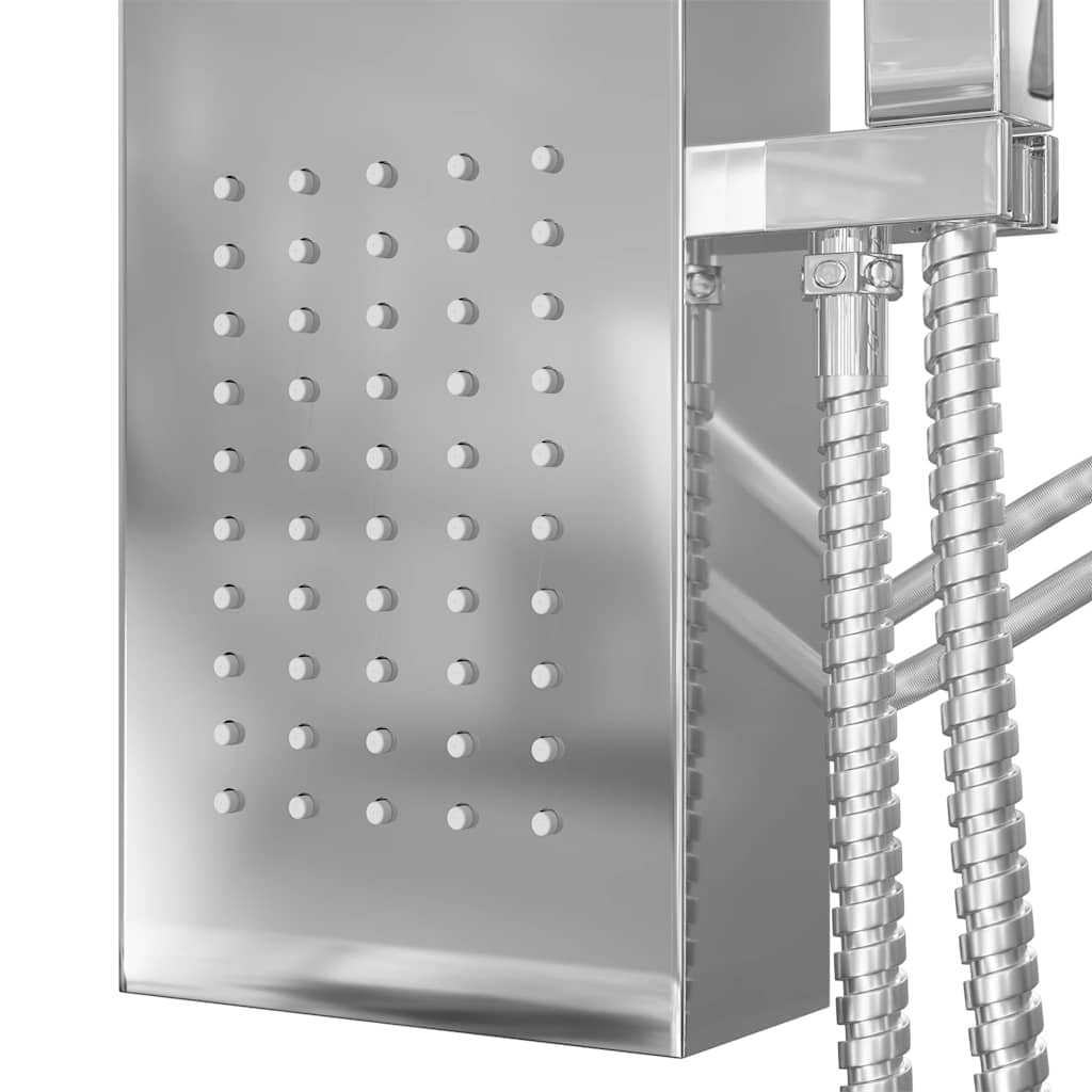 Panel za tuširanje od nehrđajućeg čelika četvrtasti
