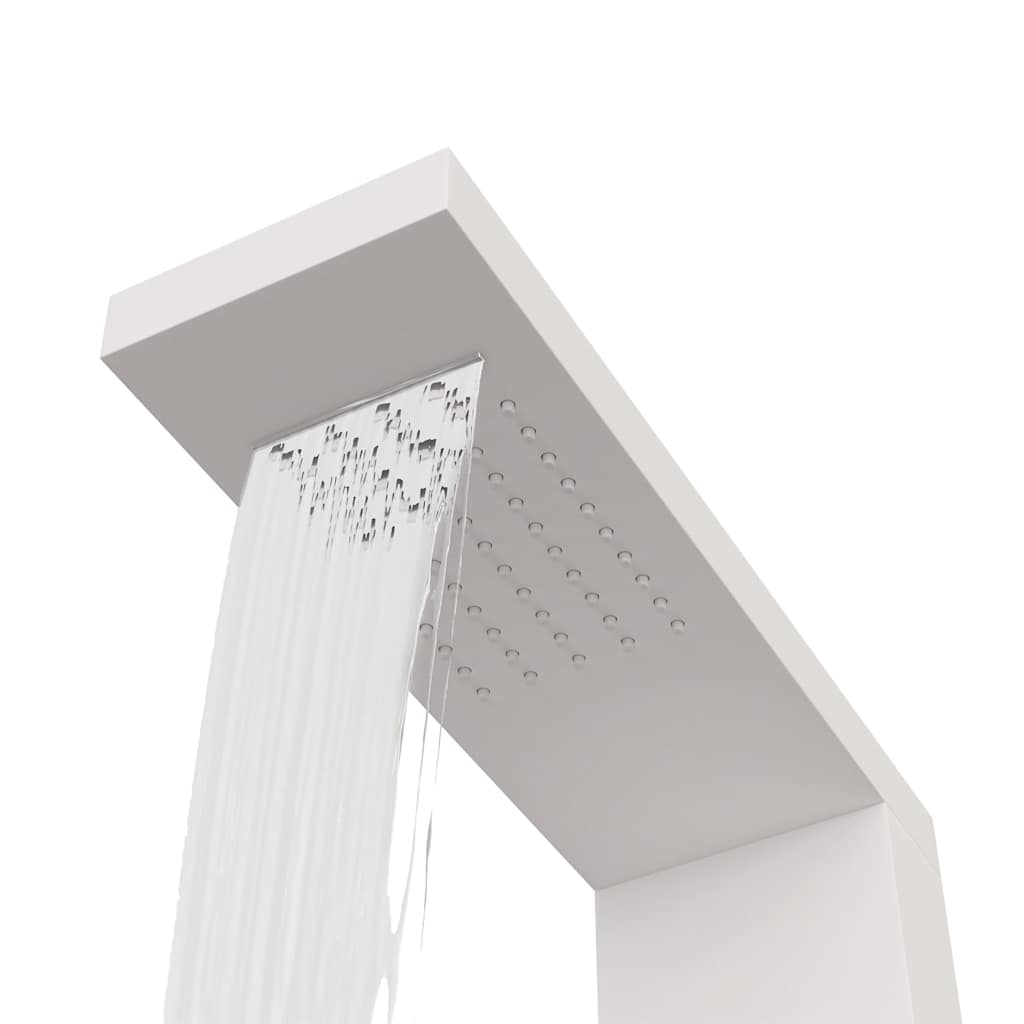 Panel za tuširanje aluminijski bijeli