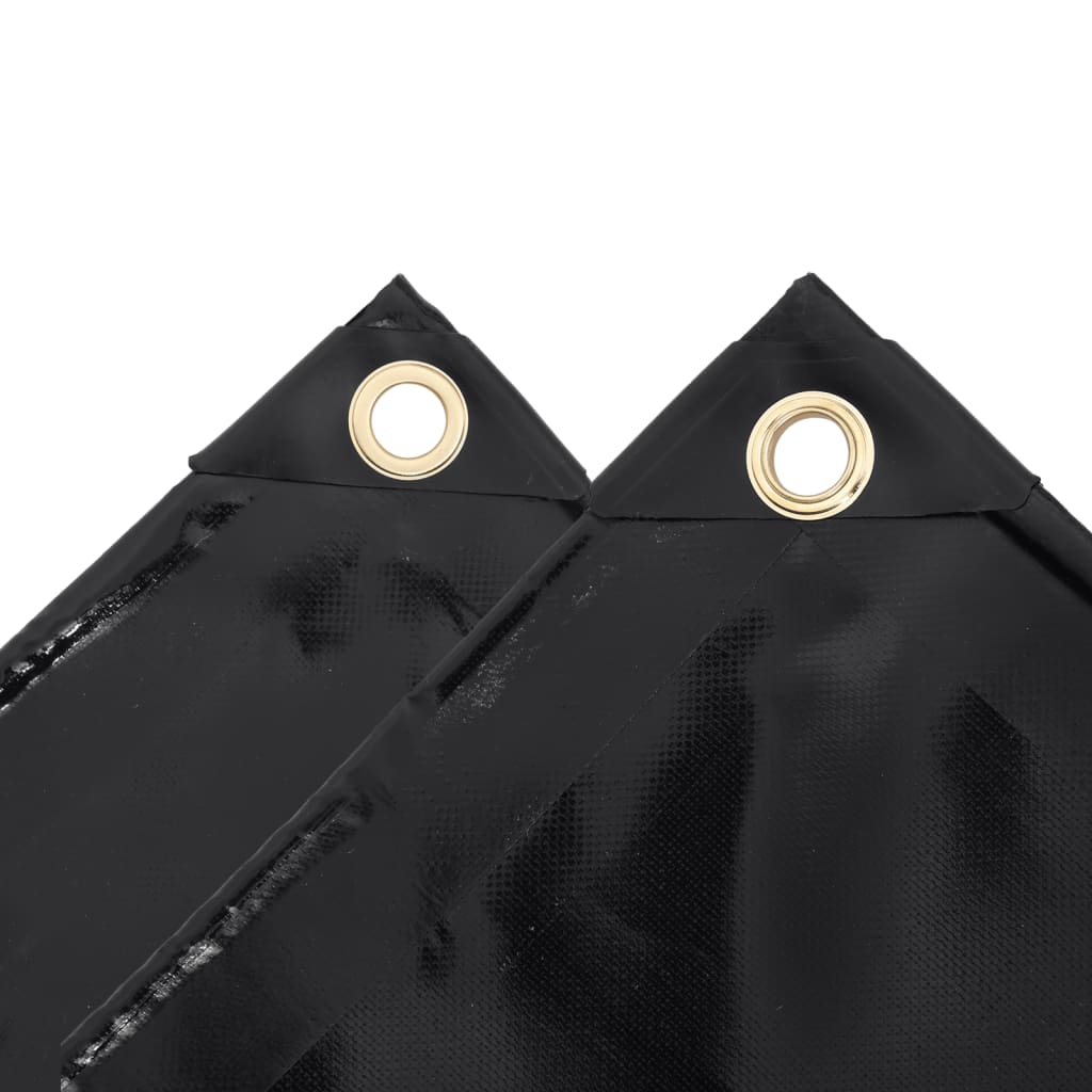Cerada 650 g/m² 1,5 x 20 m crna