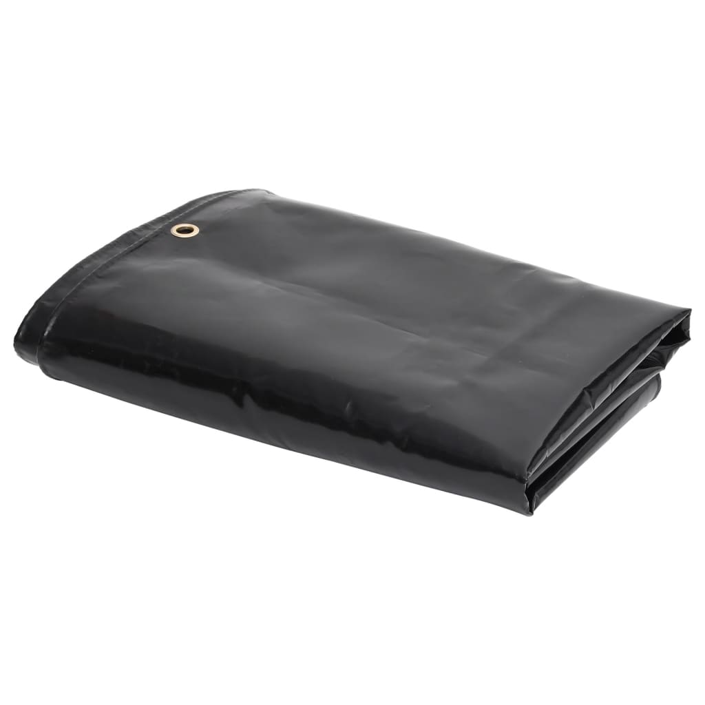 Cerada 650 g/m² 3,5 x 5 m crna